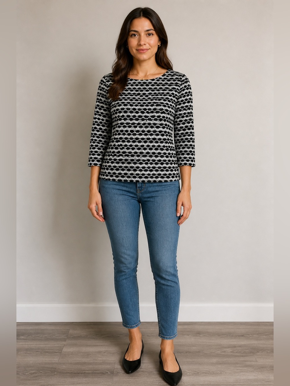 Tory Burch Chain Knit Blouse